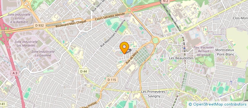 localisation de l'entreprise MONSIEUR MOHAMED LAOUEDJ  AULNAY-SOUS-BOIS