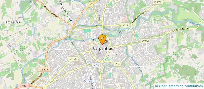 localisation de l'entreprise MONSIEUR MOHAMED LAOUKILI à CARPENTRAS