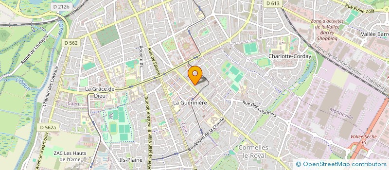 localisation de l'entreprise MONSIEUR MOHAMED LARADJI à CAEN