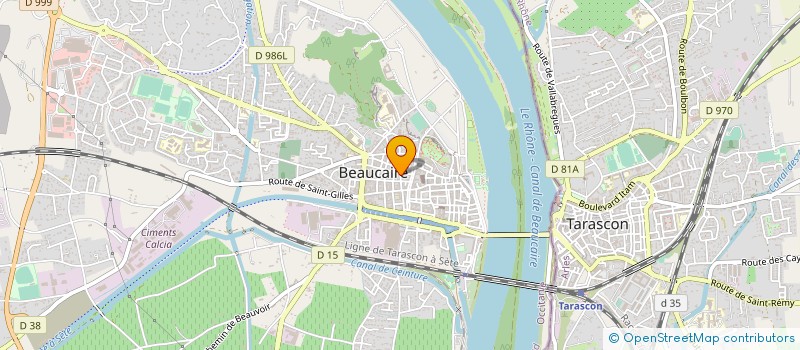 localisation de l'entreprise MONSIEUR MOHAMED LARAFA à BEAUCAIRE