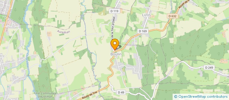 localisation de l'entreprise MONSIEUR MOHAMED LARBI-CHERRAK  BOULIN