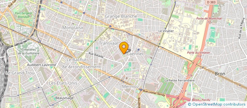 localisation de l'entreprise MONSIEUR MOHAMED LARNACHE  LYON