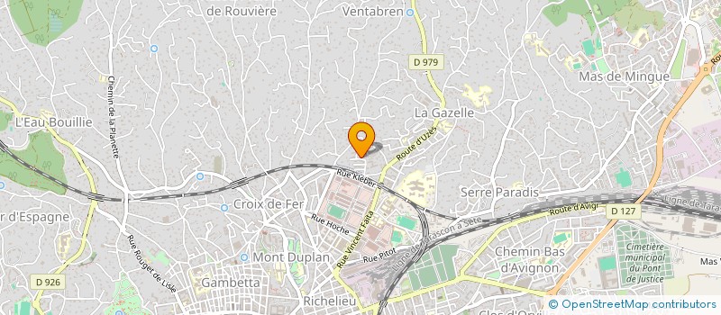 localisation de l'entreprise MONSIEUR MOHAMED LARRAJ  NIMES