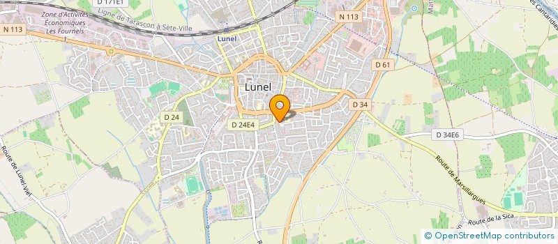 localisation de l'entreprise MONSIEUR MOHAMED LATRACHE à LUNEL
