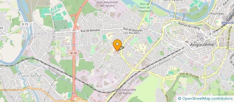 localisation de l'entreprise MONSIEUR MOHAMED LATRECHE à ANGOULEME