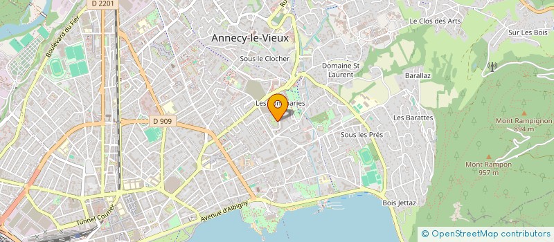 localisation de l'entreprise MONSIEUR MOHAMED LATYAOUI  ANNECY