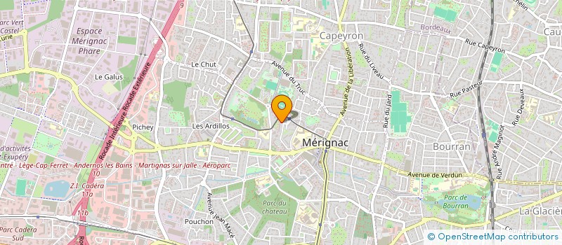 localisation de l'entreprise MONSIEUR MOHAMED LAWANI  MERIGNAC