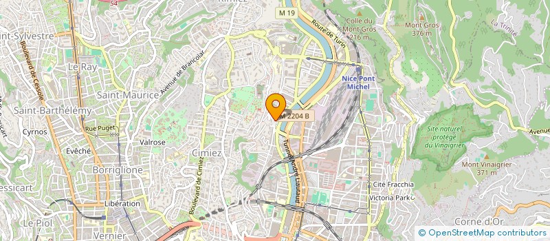 localisation de l'entreprise MONSIEUR MOHAMED LAYOUNI  NICE