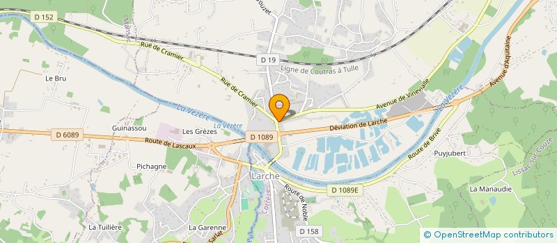 localisation de l'entreprise MONSIEUR MOHAMED LAZAB  SAINT-PANTALEON-DE-LARCHE