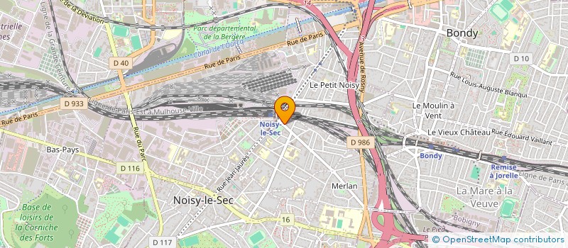 localisation de l'entreprise MONSIEUR MOHAMED LAZGHAB  NOISY-LE-SEC