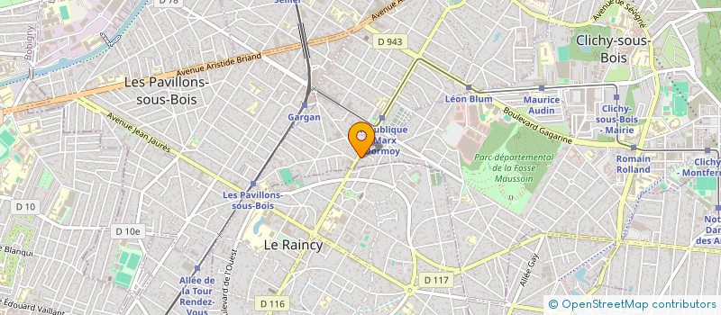 localisation de l'entreprise MONSIEUR MOHAMED LAZHAR MEDIOUNI à CLICHY-SOUS-BOIS
