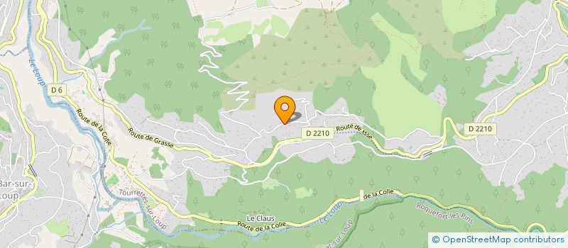 localisation de l'entreprise MONSIEUR MOHAMED LAZRAK à TOURRETTES-SUR-LOUP