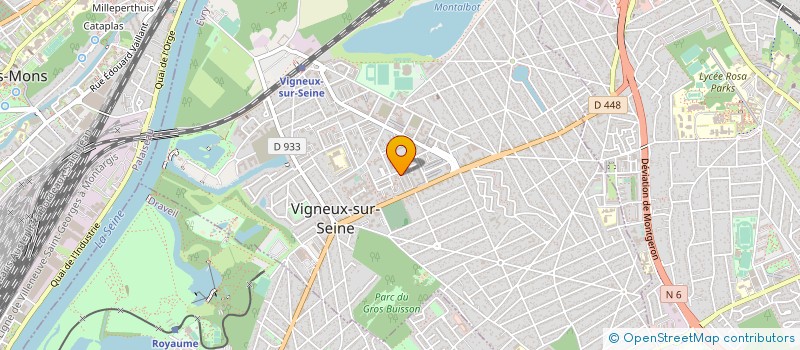 localisation de l'entreprise MONSIEUR MOHAMED LEBKIRI à VIGNEUX-SUR-SEINE