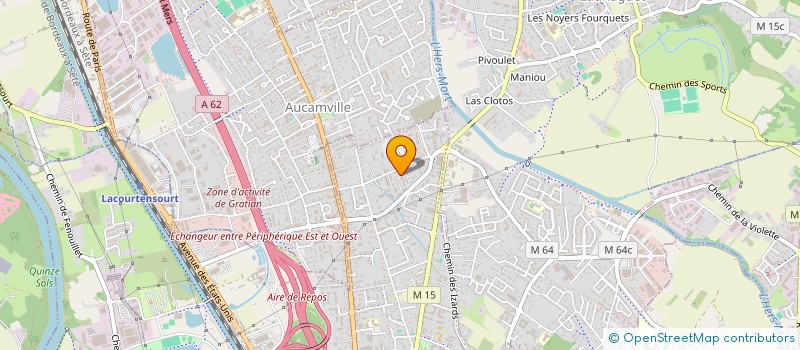 localisation de l'entreprise MONSIEUR MOHAMED LEDJIAR  TOULOUSE