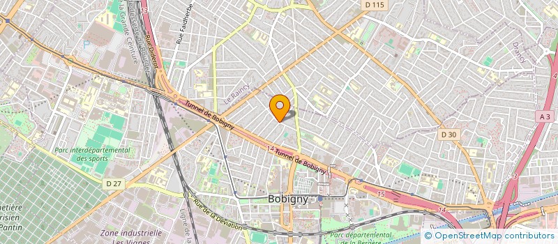 localisation de l'entreprise MONSIEUR MOHAMED LEHEOUEL  BOBIGNY