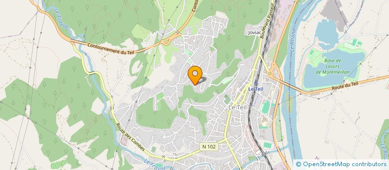 localisation de l'entreprise MONSIEUR MOHAMED-LEITH KODHAI  LE TEIL