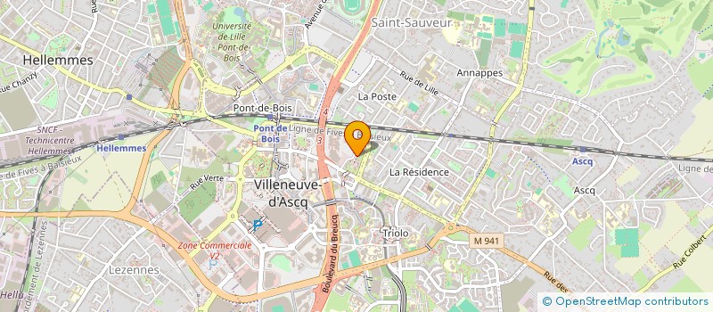localisation de l'entreprise MONSIEUR MOHAMED LEKHAL à VILLENEUVE-D'ASCQ