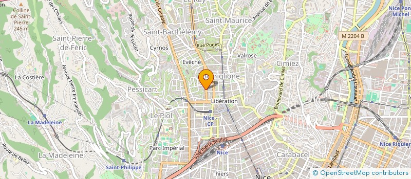 localisation de l'entreprise MONSIEUR MOHAMED LEMGOUD à NICE