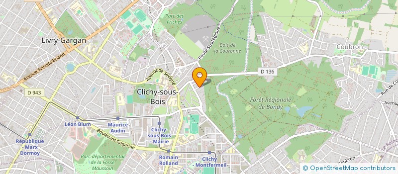 localisation de l'entreprise MONSIEUR MOHAMED LEUSIN à CLICHY-SOUS-BOIS