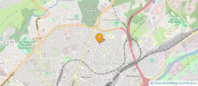 localisation de l'entreprise MONSIEUR MOHAMED LIMON AHMED à LIMOGES