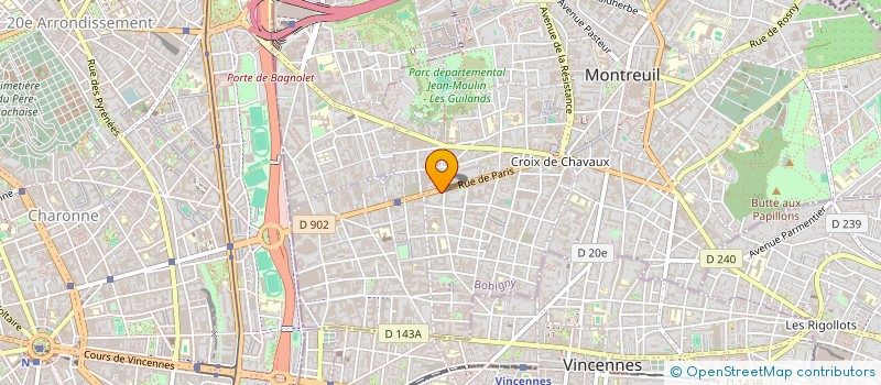 localisation de l'entreprise MONSIEUR MOHAMED LITIME à MONTREUIL