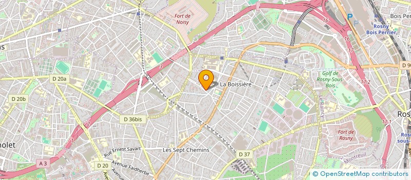 localisation de l'entreprise MONSIEUR MOHAMED LOFTI JELASSI à MONTREUIL