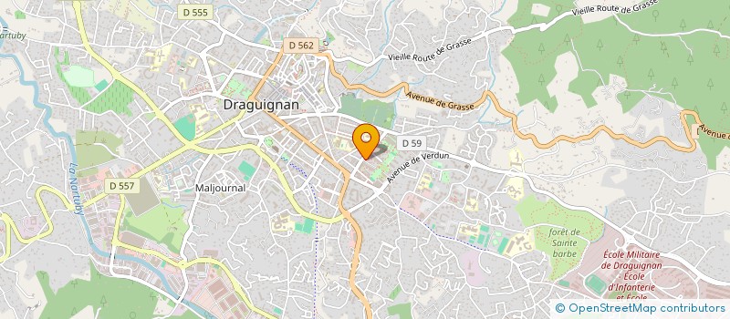 localisation de l'entreprise MONSIEUR MOHAMED LOGHMARI  DRAGUIGNAN