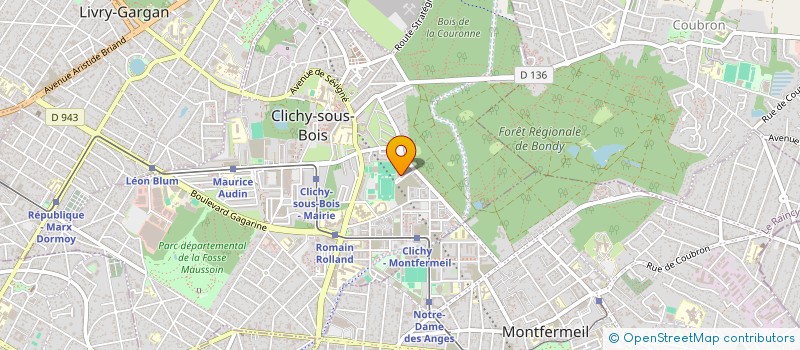 localisation de l'entreprise MONSIEUR MOHAMED LOGHMARI à CLICHY-SOUS-BOIS