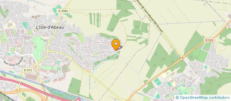 localisation de l'entreprise MONSIEUR MOHAMED LONGOU  L'ISLE-D'ABEAU