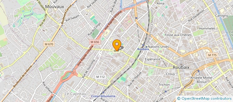 localisation de l'entreprise MONSIEUR MOHAMED LOUDJEDI à TOURCOING