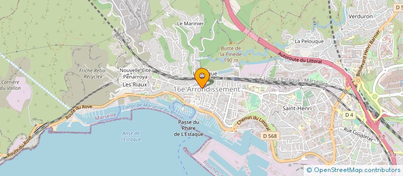 localisation de l'entreprise MONSIEUR MOHAMED LOUIBA à MARSEILLE