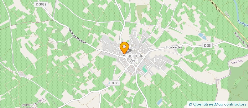 localisation de l'entreprise MONSIEUR MOHAMED LOUKBAICHI  ALIGNAN-DU-VENT