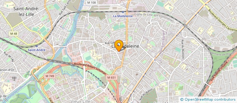 localisation de l'entreprise MONSIEUR MOHAMED LOULIA à LA MADELEINE