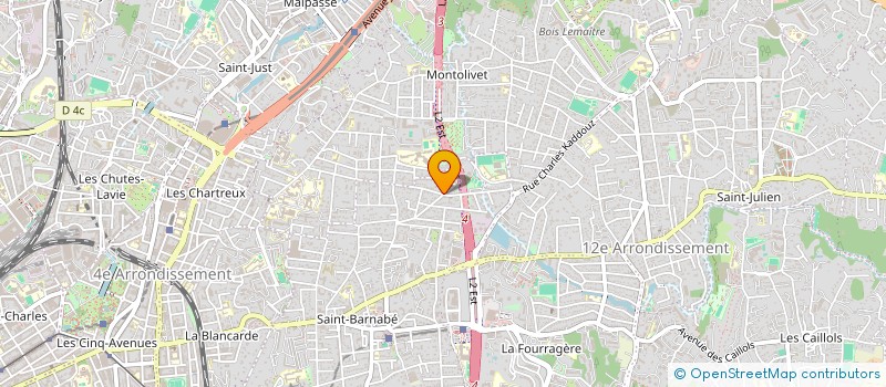 localisation de l'entreprise MONSIEUR MOHAMED M'HALI à MARSEILLE