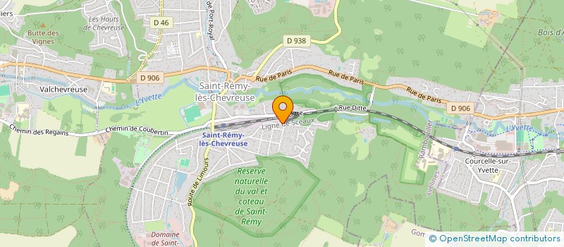 localisation de l'entreprise MONSIEUR MOHAMED M'KADARA  SAINT-REMY-LES-CHEVREUSE