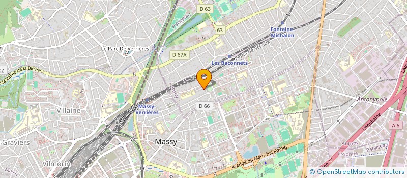 localisation de l'entreprise MONSIEUR MOHAMED M SELLEK à ANTONY