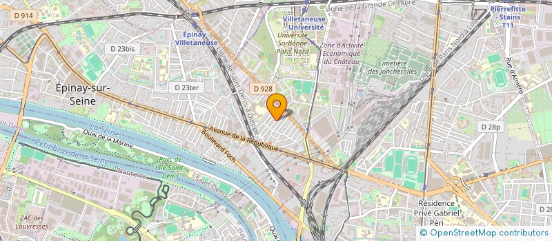 localisation de l'entreprise MONSIEUR MOHAMED MAADADI  EPINAY-SUR-SEINE