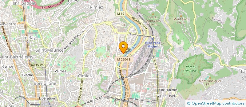 localisation de l'entreprise MONSIEUR MOHAMED MAALAOUI  NICE