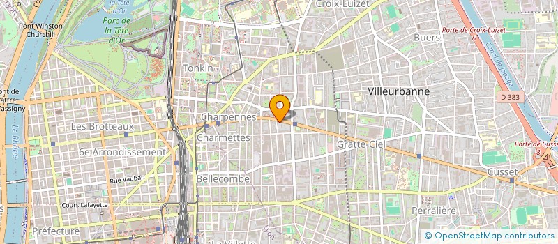 localisation de l'entreprise MONSIEUR MOHAMED MAALEM à VILLEURBANNE