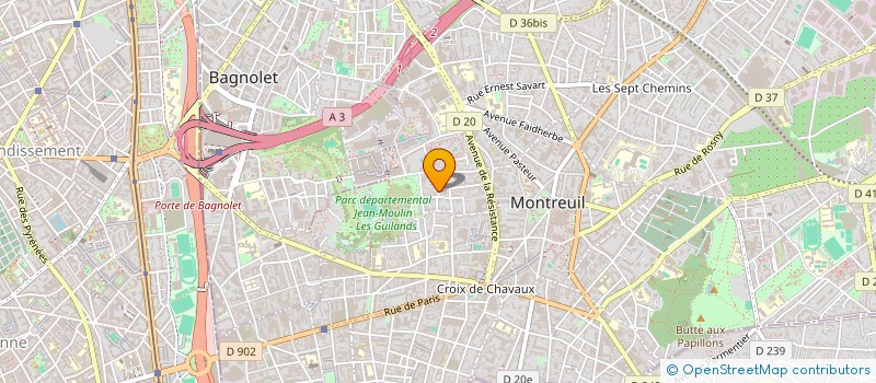 localisation de l'entreprise MONSIEUR MOHAMED MAAMAR à MONTREUIL