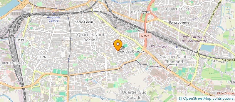 localisation de l'entreprise MONSIEUR MOHAMED MAAMARDINE à AVIGNON