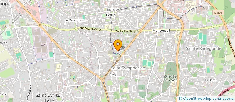 localisation de l'entreprise MONSIEUR MOHAMED MAAMERI  TOURS