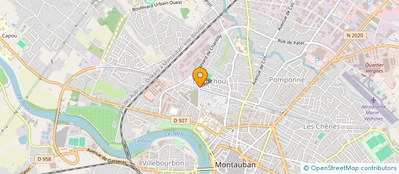 localisation de l'entreprise MONSIEUR MOHAMED MAAROUFI  MONTAUBAN