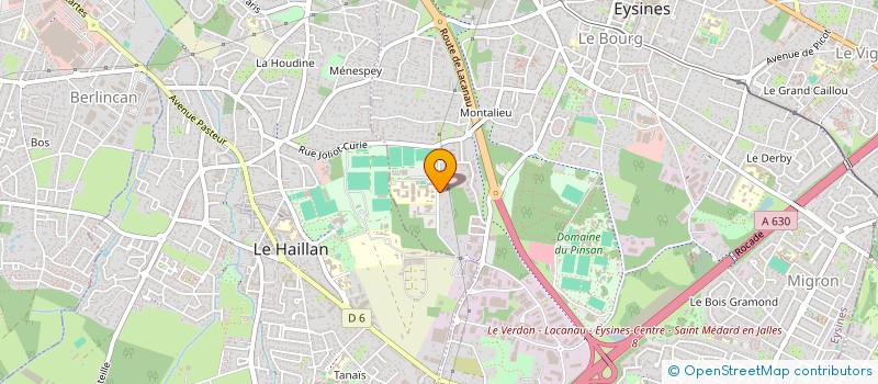 localisation de l'entreprise MONSIEUR MOHAMED MABROUK à EYSINES
