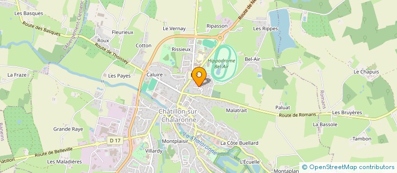 localisation de l'entreprise MONSIEUR MOHAMED MABROUK à CHATILLON-SUR-CHALARONNE