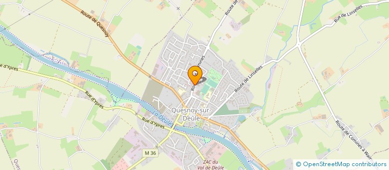 localisation de l'entreprise MONSIEUR MOHAMED MABROUK à QUESNOY-SUR-DEULE