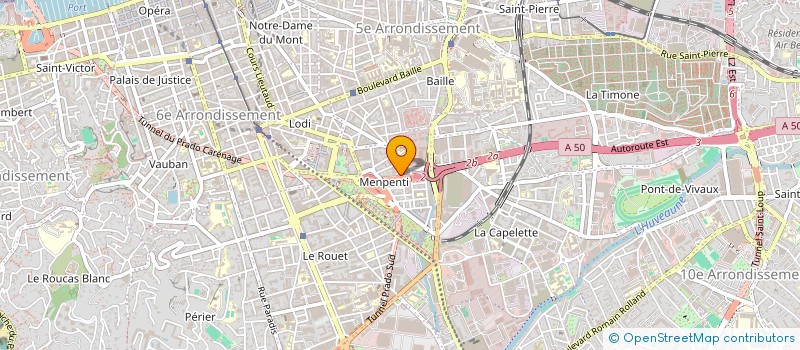 localisation de l'entreprise MONSIEUR MOHAMED MABROUK  MARSEILLE