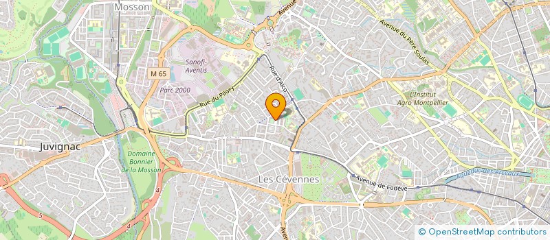 localisation de l'entreprise MONSIEUR MOHAMED MACHAALLAH à MONTPELLIER