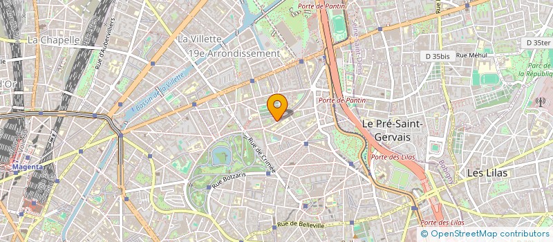 localisation de l'entreprise MONSIEUR MOHAMED MACHANI  PARIS