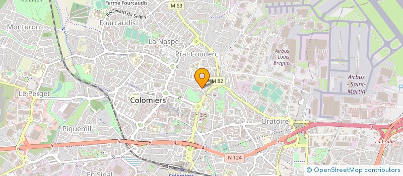 localisation de l'entreprise MONSIEUR MOHAMED MAFROUD à COLOMIERS